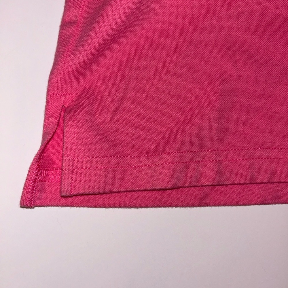 Lilly Pulitzer VINTAGE hot pink polo sleeveless shirt‎ dress womens size Medium - Picture 5 of 7